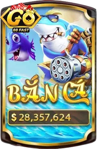 Bắn cá Go88 với giao diện đại dương sống động và cá đầy màu sắc