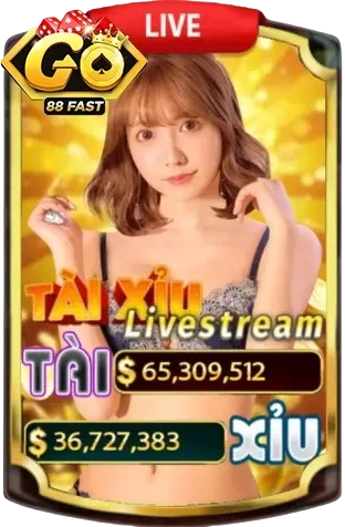 Tài xỉu livestream Go88 với dealer trực tiếp trên ứng dụng