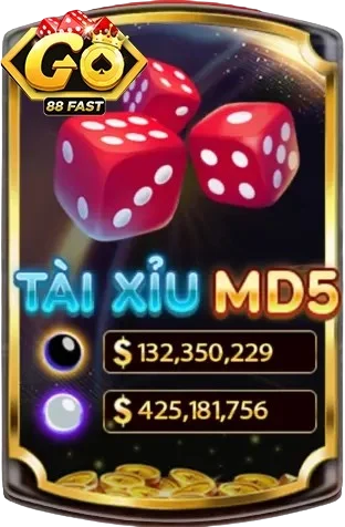 Tài xỉu MD5 Go88 với giao diện minh bạch và bảng cược